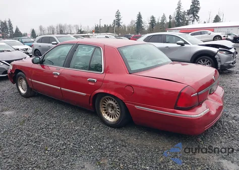 1999 Mercury Grand Marquis Ls из США, поврежденный, VIN 2MEFM75W8XX727479